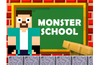 Play Herobrine vs Monster School now!