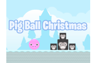 Play Pig Ball Christmas now!