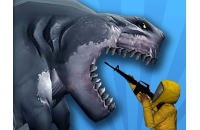 Play Sharkosaurus Rampage now!