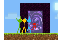 Play Stickman Parkour Skyland now!