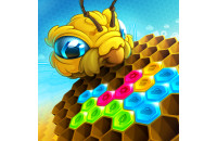 Play Super Hexbee Merger now!